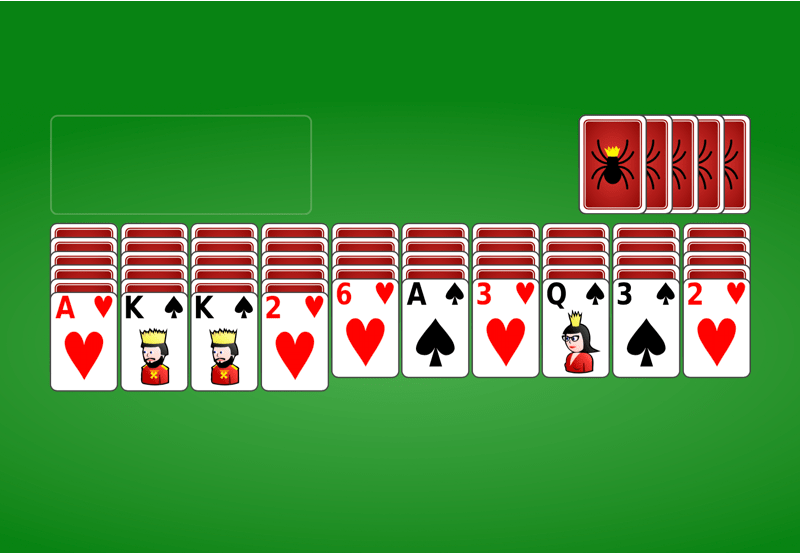 Solitaire Spider - Two Suits - Online : r/Browser_mini_games